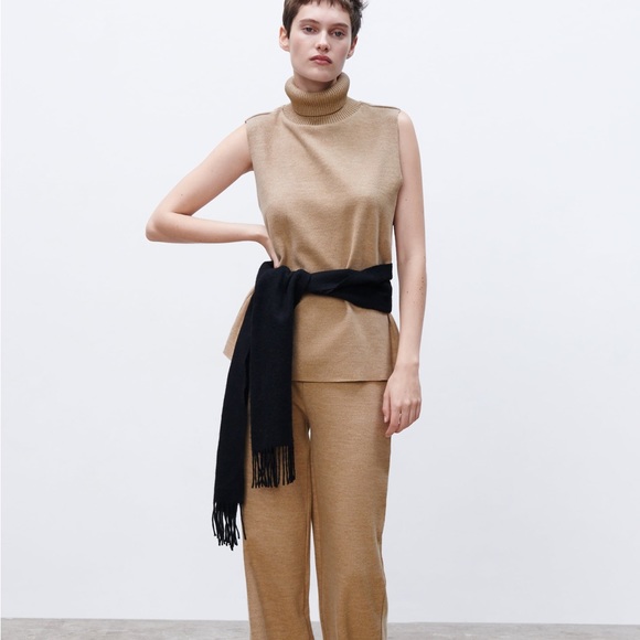 Zara Pants - Zara soft wide leg pants